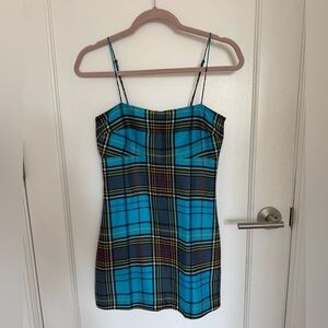 Realisation Par The Dru in Deanie Check Mini Dress